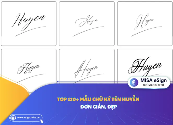 Chữ Ký Tên Huyền Phong Thủy