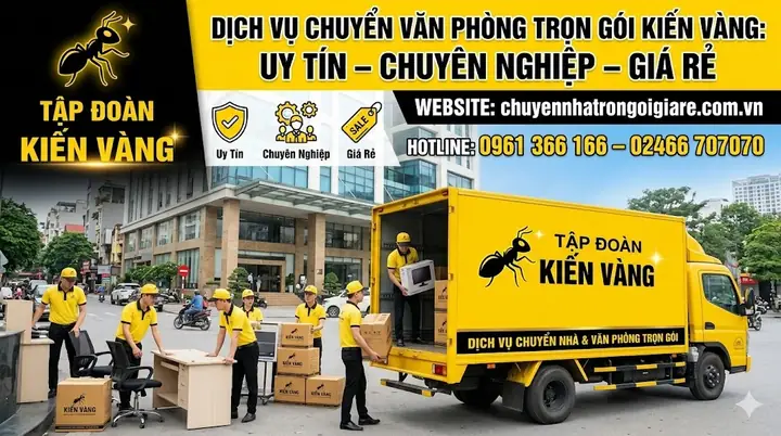 Chuyển Nhà Kiến Vàng Uy Tín Giá Rẻ