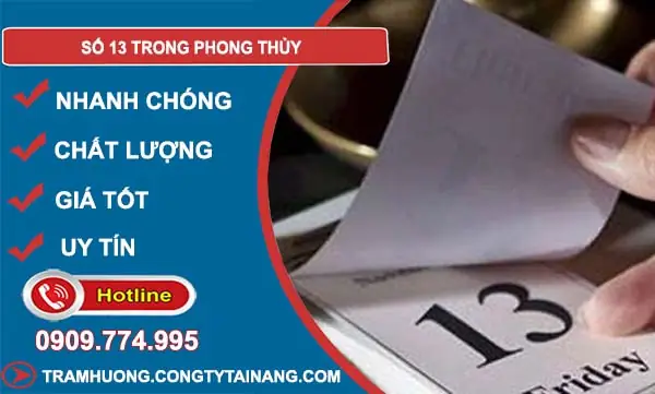 Con Số 13 Trong Phong Thủy