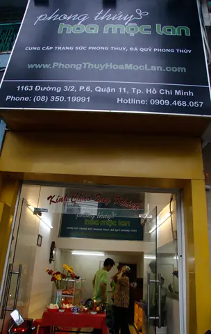 Cửa Hàng Phong Thủy Hoa Mộc Lan