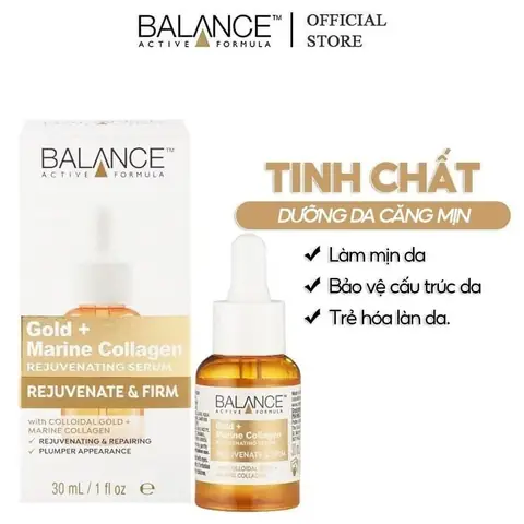 Đánh Giá Nhanh Tinh Chất Vàng Balance Serum Gold Collagen
