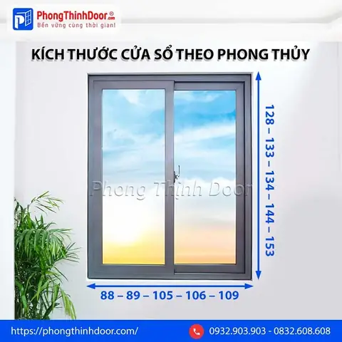 Đặt Cửa Sổ Theo Phong Thủy