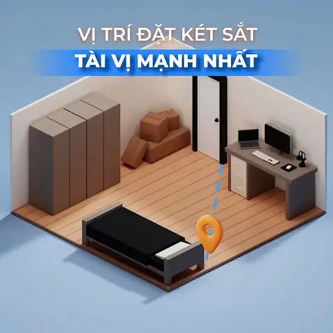 Đặt Két Sắt Hợp Phong Thủy