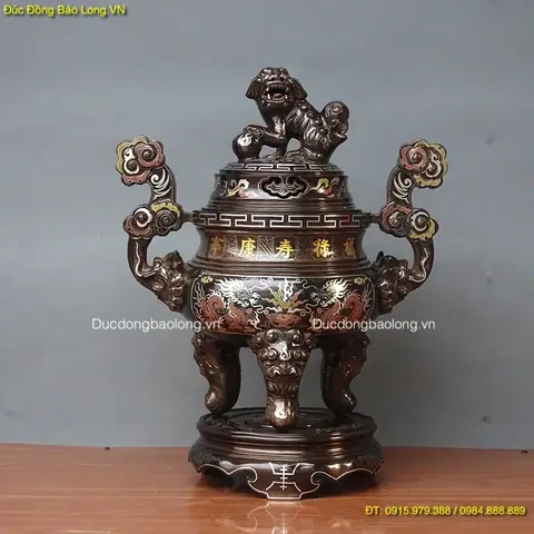Đồng Đỏ Khảm 5 Chữ Vàng 9999 Giá