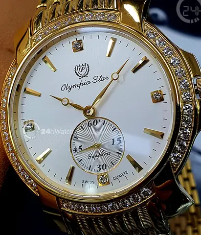 Đồng Hồ Olympia Star Sapphine Mạ Vàng Giá Bao Nhiêu