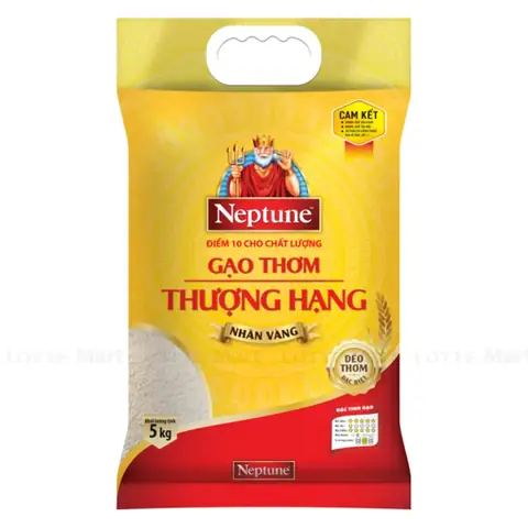 Gạo Nhãn Vàng 5kg Giá Bao Tiền