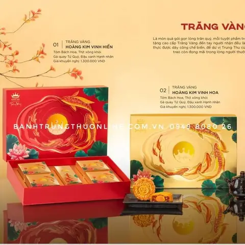Giá Bánh Trung Thu Trăng Vàng Hoàng Kim