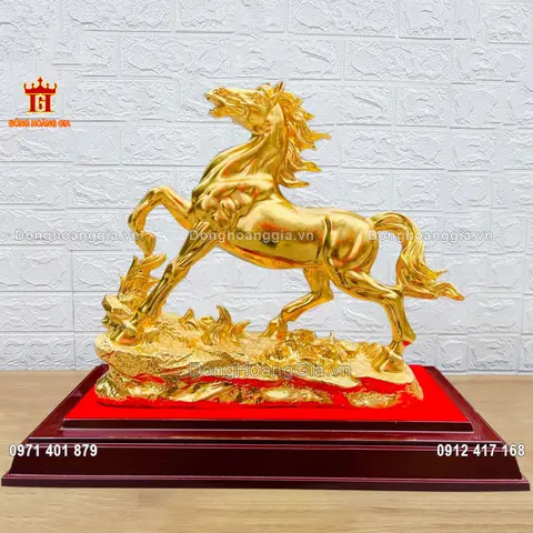 Giá Cá Decor Bằng Mạ Vàng