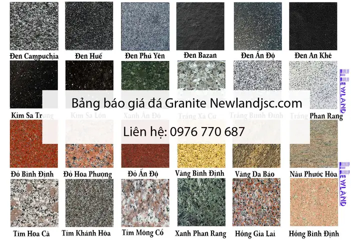 Giá Đá Granit Vàng Bình Định Dày 18-2mm 600mm