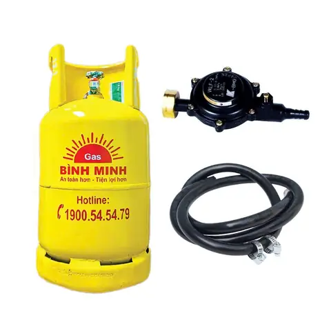 Giá Gas Ở Gas Bình Minh Tháng 6 Bình Vàng
