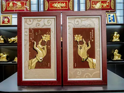 Giá Mạ Vàng 24k Trên Mét Vuông
