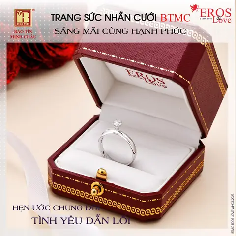 Giá Nhẫn Cưới Vàng Tây Tại Bảo Tín Minh Châu