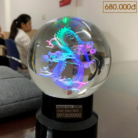 Giá Quả Cầu Pha Lê Phong Thủy