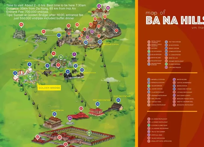 Giá Tham Quan Cầu Vàng