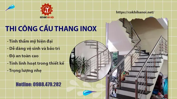 Giá Thi Công Inox Vàng