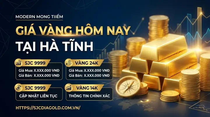 Giá Vàng 9999 Tại Hà Tĩnh Ngày Hôm Nay