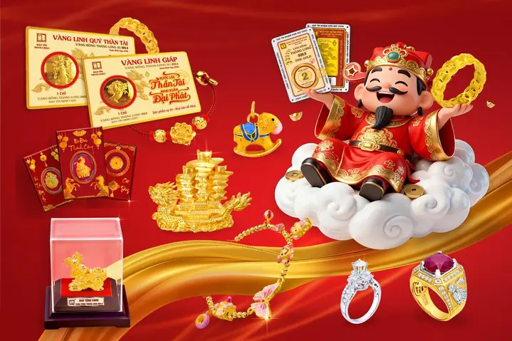 Giá Vàng Bảo Tín Minh Châu Ngày Vía Thần Tài