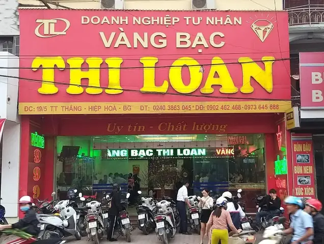 Giá Vàng Hiệp Hòa Bắc Giang