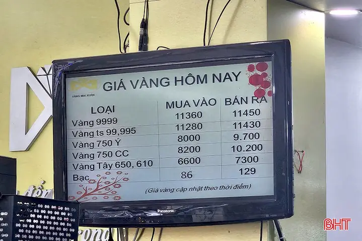 Giá Vàng Hôm Nay Tại Tiệm Vàng