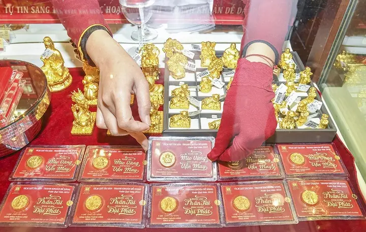 Giá Vàng Ngày Vía Thần Tài Tăng Mạnh