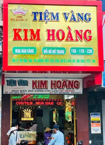 Giá Vàng Tiệm Vàng Kim Hoàng Cần Thơ