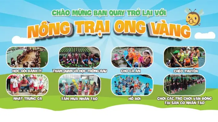 Giá Vé Nông Trại Ong Vàng