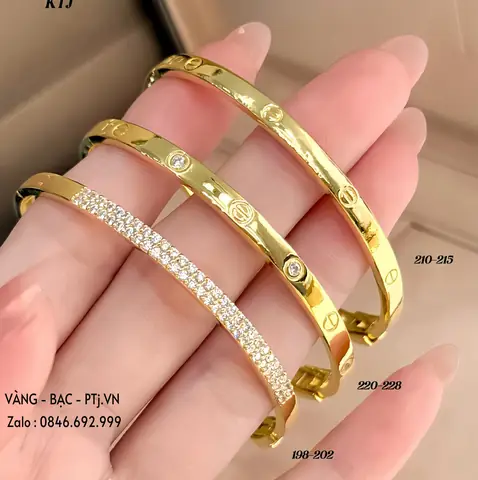 Giá Vòng Đeo Tay Nữ Bằng Vàng 18k
