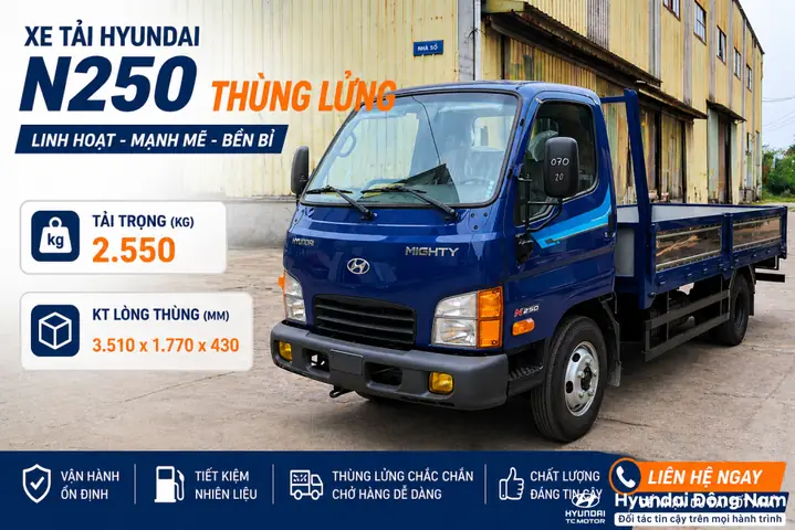 Giá Xe Hyundai 2 5t Đồng Vàng