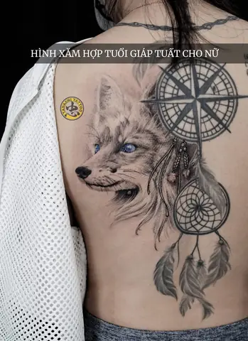 Hình Xăm Phong Thủy Cho Tuổi Tuất