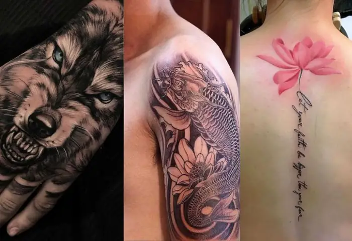 Hình Xăm Phong Thủy Tuổi Canh Ngọ