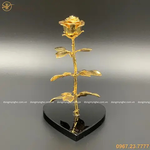 Hoa Hồng Dát Vàng 24k Giá Bao Nhiều