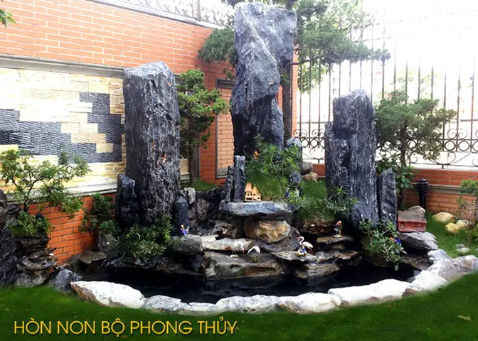 Hướng Đặt Hòn Non Bộ Theo Phong Thủy