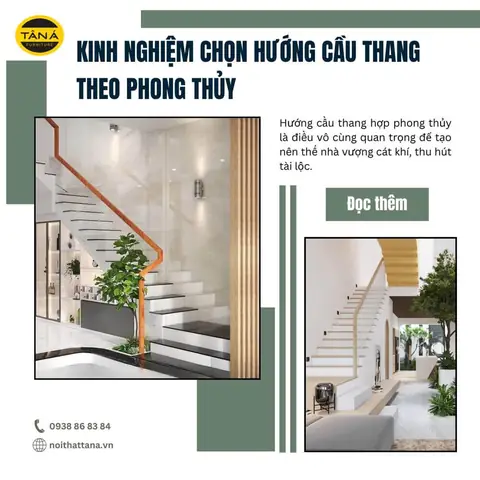 Hướng Đi Của Cầu Thang Theo Phong Thủy