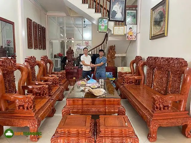 Kê Bàn Ghế Phòng Khách Hợp Phong Thủy