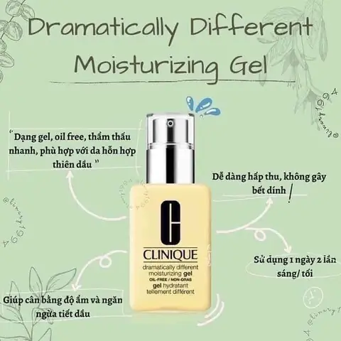 Kem Dưỡng Clinique Gel Vàng Giá