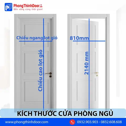 Kích Thước Cửa Phòng Ngủ Phong Thủy