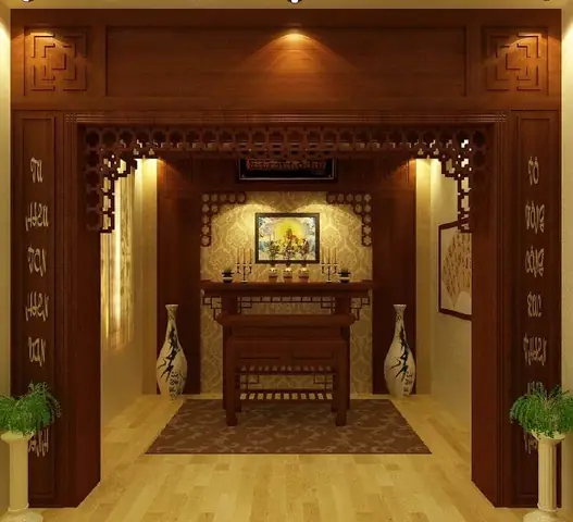 Kích Thước Cửa Phòng Thờ Theo Phong Thủy