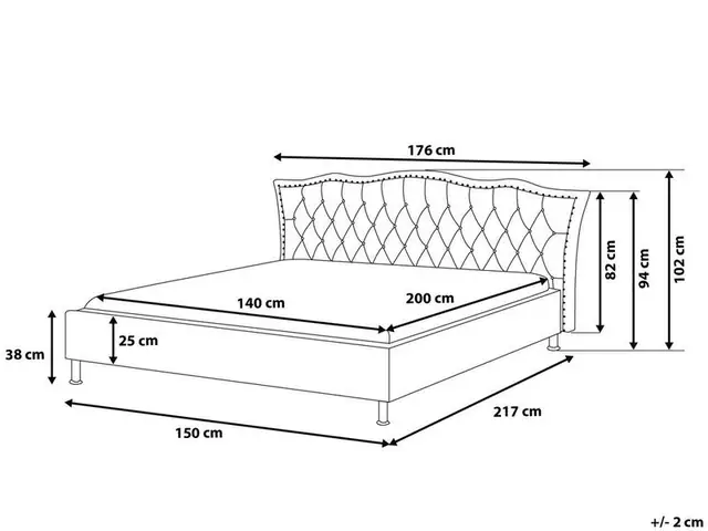 Kích Thước Giường Ngủ Hợp Phong Thủy