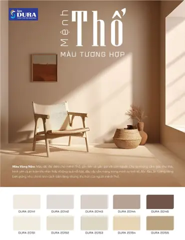 Màu Sơn Theo Phong Thủy Mệnh Thổ