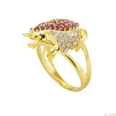 Nhẫn Cóc Vàng 18k Giá Bao Nhiêu