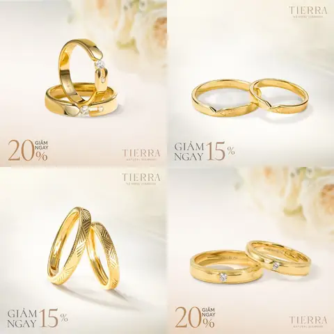 Nhẫn Cưới Vàng 14k Giá Bao Nhiêu