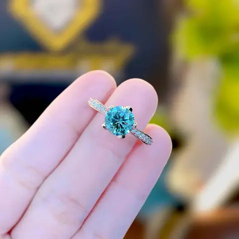 Nhẫn Đá Phong Thủy Nữ Mệnh Mộc