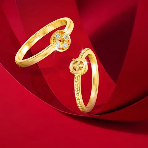 Nhẫn Kim Tiền Vàng Non Thái Giá Bao Nhiêu