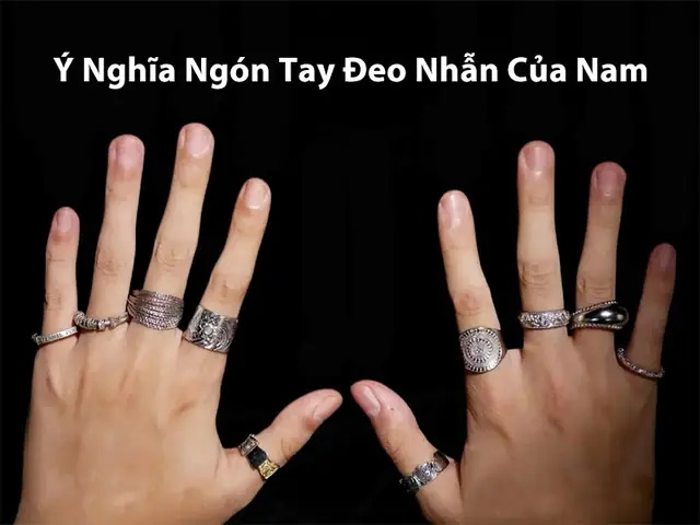 Nhẫn Phong Thủy Nam Đeo Ngón Nào