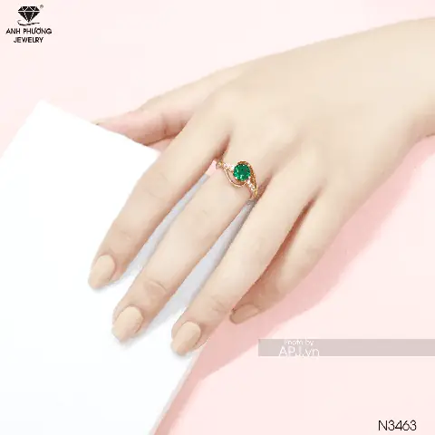 Nhẫn Phong Thủy Nữ Mệnh Mộc