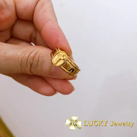 Nhẫn Vàng Tây Hình Thánh Giá