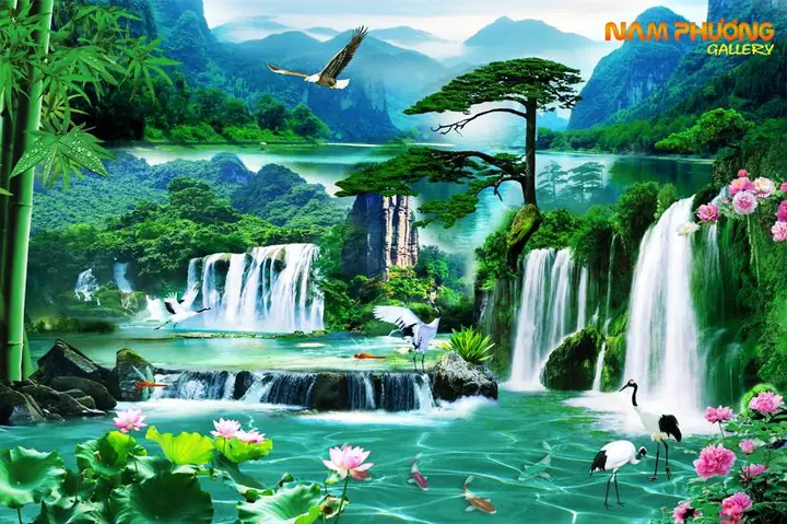 Những Bức Tranh Phong Thủy Đẹp Nhất