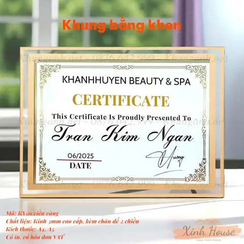Pha Lê Mạ Vàng Giá Rẻ