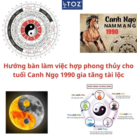 Phong Thủy Bàn Làm Việc Tuổi Canh Ngọ