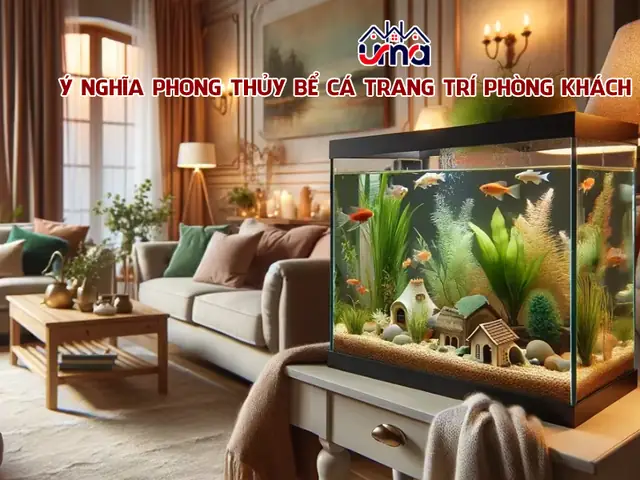 Phong Thủy Bể Cá Phòng Khách